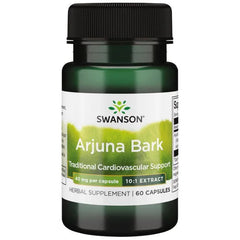Arjuna Bark (10:1) Extract, 40mg - 60 caps | Swanson