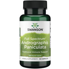 Full Spectrum Andrographis Paniculata, 400mg - 60 caps | Swanson