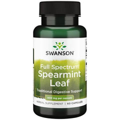 Full Spectrum Spearmint Leaf, 400mg - 60 caps | Swanson