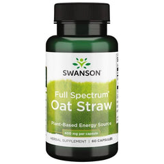 Full Spectrum Oat Straw, 400mg - 60 caps | Swanson