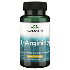 L-Arginine, 500mg - 100 caps | Swanson
