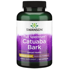 Full Spectrum Catuaba Bark, 465mg - 120 caps | Swanson