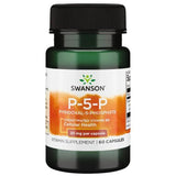 P-5-P (Pyridoxal-5-Phosphate) Coenzymated Vitamin B6, 20mg - 60 caps | Swanson