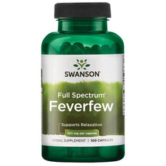 Full Spectrum Feverfew, 380mg - 100 caps