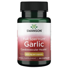 Full Spectrum Garlic, 400mg - 60 caps | Swanson