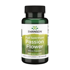 Full Spectrum Passion Flower, 500mg - 60 caps | Swanson