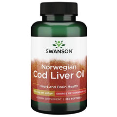 Cod Liver Oil, 350mg - 250 softgels | Swanson