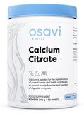 Calcium Citrate, Powder - 240 grams | Osavi