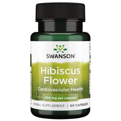 Hibiscus Flower, 400mg - 60 caps | Swanson