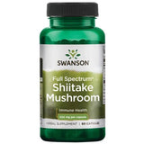 Full Spectrum Shiitake Mushroom, 500mg - 60 caps | Swanson