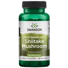 Full Spectrum Shiitake Mushroom, 500mg - 60 caps | Swanson