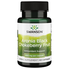 Aronia Black Chokeberry Fruit, 400mg - 60 caps | Swanson