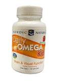 Daily Omega Kids, Natural Fruit Flavor - 30 softgels | Nordic Naturals