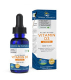 Plant-Based Vitamin D3 Liquid, 1000 IU Apple - 30 ml. | Nordic Naturals