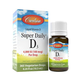 Super Daily D3, 4000 IU - 10 ml. | Carlson Labs