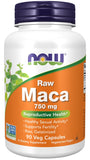 Maca 6:1 Concentrate, 750mg RAW - 90 vcaps | NOW Foods