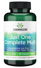 Just One Complete Multi without Iron - 130 tablets | Swanson