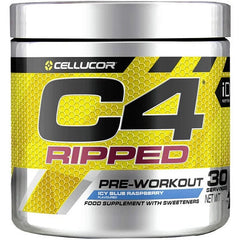 C4 Ripped, Icy Blue Raspberry (EAN 5056569900201) - 189 grams