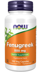 Fenugreek, 500mg - 100 vcaps | NOW Foods
