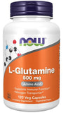 L-Glutamine, 500mg - 120 vcaps | NOW Foods