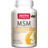 MSM (Methyl-Sulfonyl-Methane), 1000mg - 200 vcaps | Jarrow Formulas