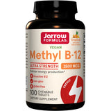 Methyl B-12, 2500mcg (Tropical) - 100 vegan chewable tabs | Jarrow Formulas