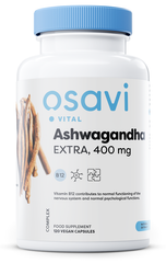 Ashwagandha Extra, 400mg - 120 vegan caps