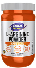 L-Arginine, Powder - 454 grams | NOW Foods
