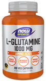 L-Glutamine, 1000mg - 120 vcaps | NOW Foods