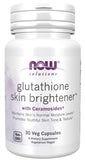 Glutathione Skin Brightener with Ceramosides - 30 vcaps | NOW Foods