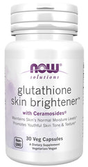 Glutathione Skin Brightener with Ceramosides - 30 vcaps | NOW Foods