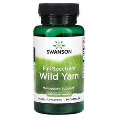 Full Spectrum Wild Yam, 400mg - 60 caps | Swanson