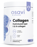 Collagen Hydrolysed Type I & III, Unflavoured - 300 grams | Osavi