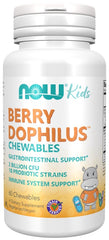 BerryDophilus Kids Chewables - 60 chewables | NOW Foods