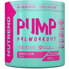 Pump Pre-Workout, Bubble Gum - 225 grams | Nutrend
