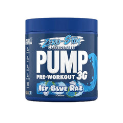 Pump 3G Pre-Workout (Zero Stimulant), Icy Blue Raz (EAN 5056555204993) - 375 grams | Applied Nutrition