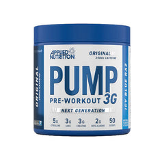 Pump 3G Pre-Workout, Icy Blue Raz - 375 grams | Applied Nutrition