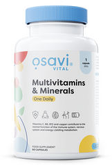 Multivitamins & Minerals One Daily - 60 caps | Osavi