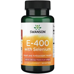 E with Selenium, 400IU - 90 softgels | Swanson
