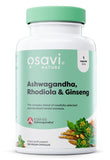 Ashwagandha + Rhodiola & Ginseng - 120 vegan caps | Osavi