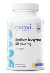 Sodium butyrate SR, 960mg - 60 vegan caps | Osavi