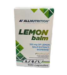 Lemon Balm, 350mg - 100 caps | Allnutrition
