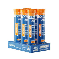 Endurance Hydration Electrolyte Effervescent Tablets, Orange - 6 x 20 tabs | Applied Nutrition