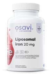 Liposomal Iron, 20mg - 120 vegan caps | Osavi