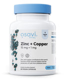 Zinc + Copper, 15mg + 1mg - 60 vegan caps | Osavi
