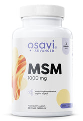 MSM, 1000mg - 60 vcaps | Osavi