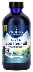 Arctic Cod Liver Oil, Unflavored - 237 ml. | Nordic Naturals