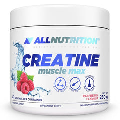 Creatine Muscle Max, Raspberry - 250 grams | Allnutrition