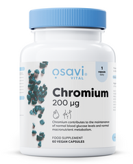 Chromium, 200mcg - 60 vegan caps | Osavi