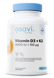 Vitamin D3 + K2, 4000IU + 150mcg - 120 softgels | Osavi